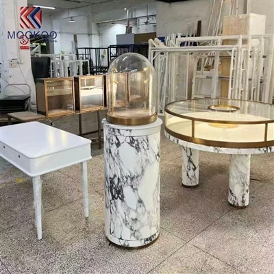 Tủ trưng bày trang sức bằng đá cẩm thạch