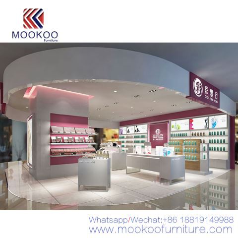 Cửa hàng mỹ phẩm trưng bày đồ nội thất