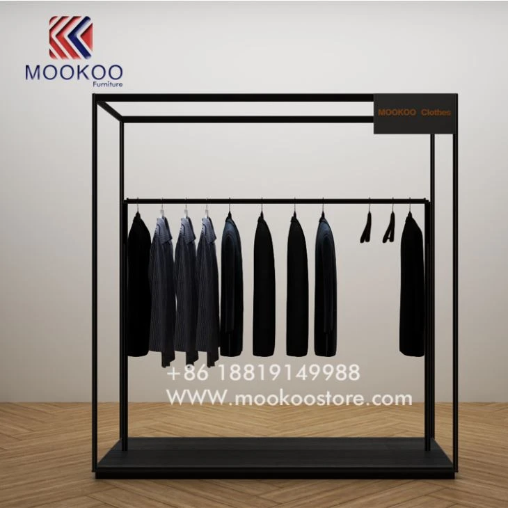 Stainless Steel Clothing Display Rack