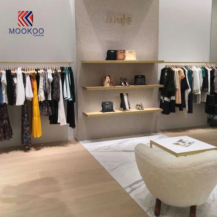 Display Garment Showroom Shelf