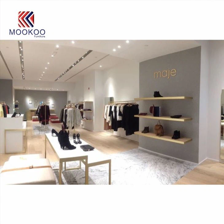 Display Garment Showroom Shelf