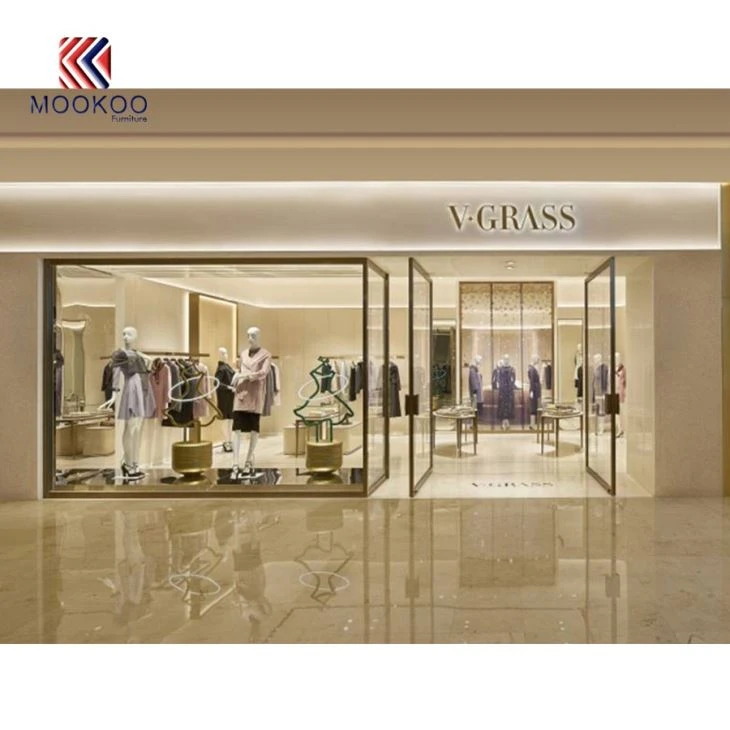 High End Dress Shop Display Decoration Clothing Store Furniture From CHINA MOOKOO