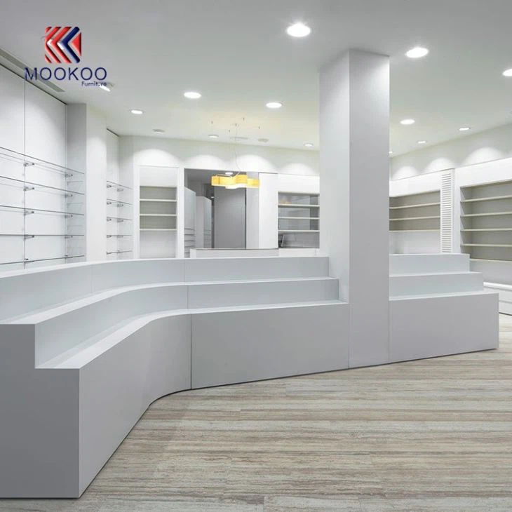 Pharmacy Shop Interior Furniture Drug Display
