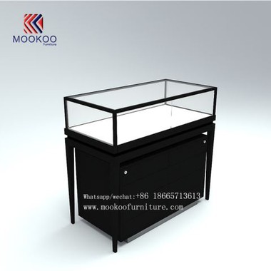 Thủy tinh trang sức Display Tower Showcase trang sức đồ nội thất với lưu trữ