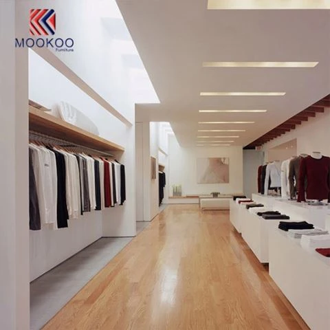Kệ trưng bày gỗ quần áo