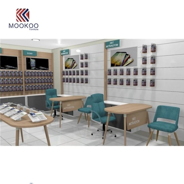 Mobile Phone Shop Furniture 3D Design