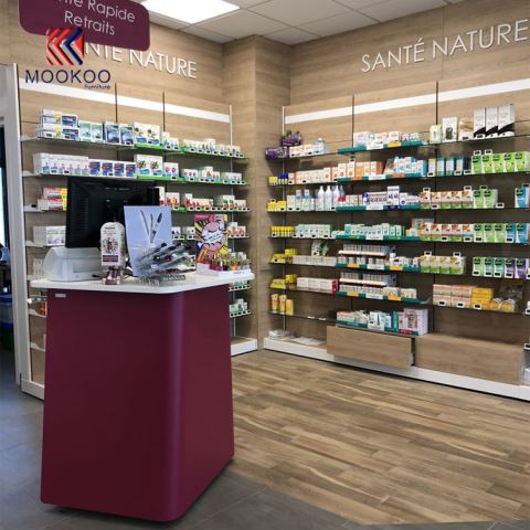 Thiết kế nội thất cửa hàng Farmacia Shop