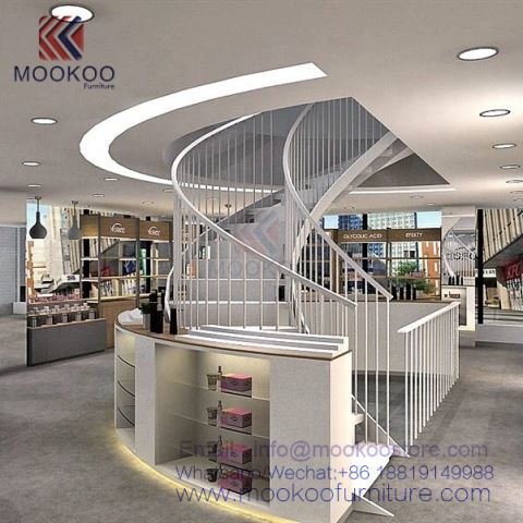 Thiết kế hiện đại cho cửa hàng Mỹ phẩm