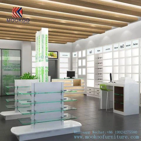 Cửa hàng trưng bày lưu trữ bán lẻ Farmacia