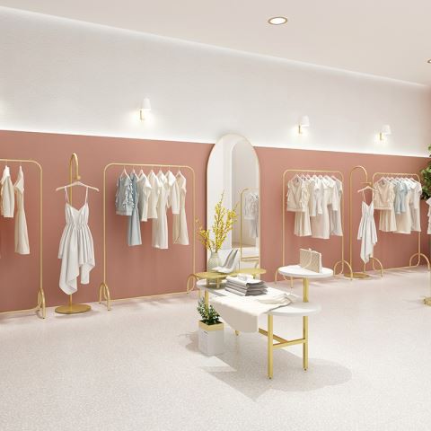 Kệ cửa hàng quần áo thiết bị hiển thị