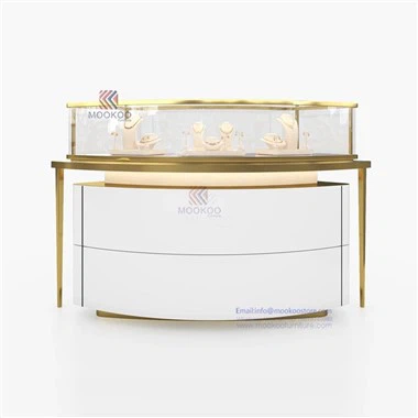 Hộp trưng bày trang sức nửa vòng Cartier